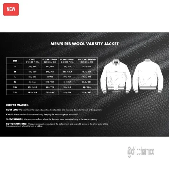 Retro Varsity Jacket Classic Wool Blend Faux Leather Sleeves Vintage Sportswear